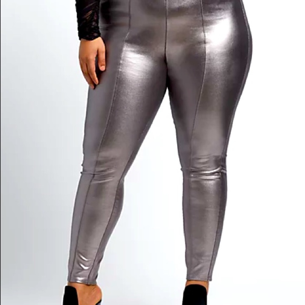 Metallic Pants